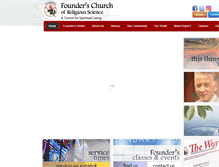 Tablet Screenshot of founderslosangeles.org